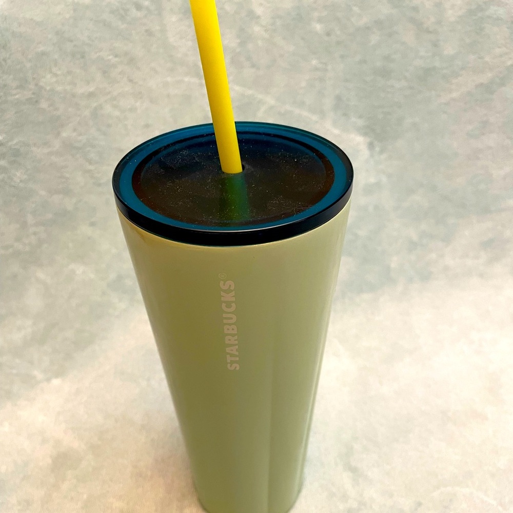 Starbucks 2022 Puffy Valentine Mint Green Stainless Steel Tumbler